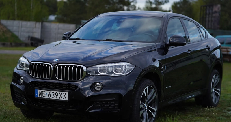 BMW X6 cena 282900 przebieg: 102000, rok produkcji 2019 z Warszawa małe 211